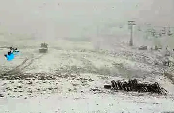 توچال بالاخره برفی شد / فیلم