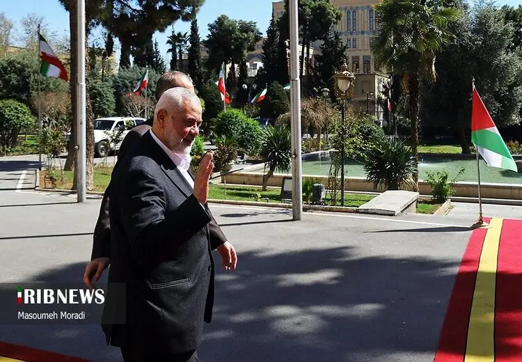 اسماعیل هنیه در تهران