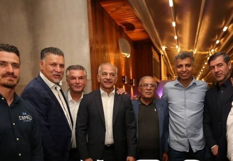 بزرگداشت اسطوره استقلالی‌ها در رستوران علی دایی