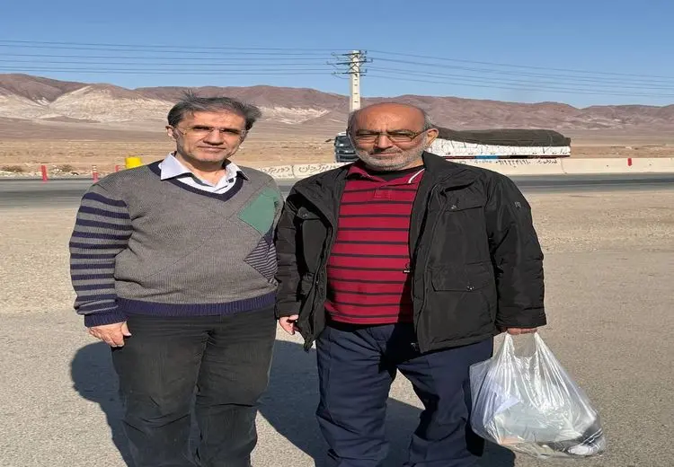 اولین تصویر از علی شکوری‌راد و حسین کروبی پس از آزادی

