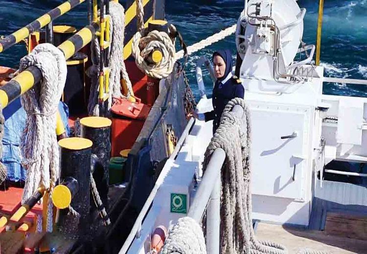 نخستین کاپیتان دریانوردی زن ایران: قبلا دستورمی گرفتم اما حالا دستوردهنده میشوم