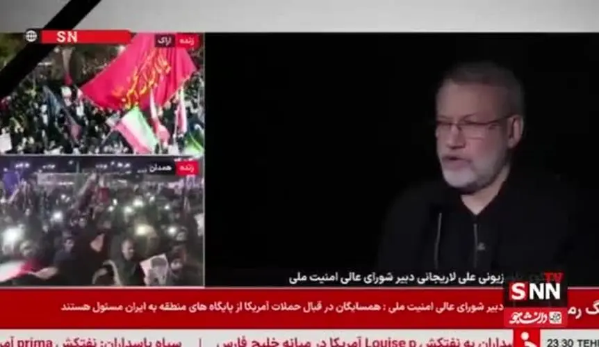 واکنش لاریجانی به سو استفاده ترامپ از سخنان پزشکیان رییس جمهور 