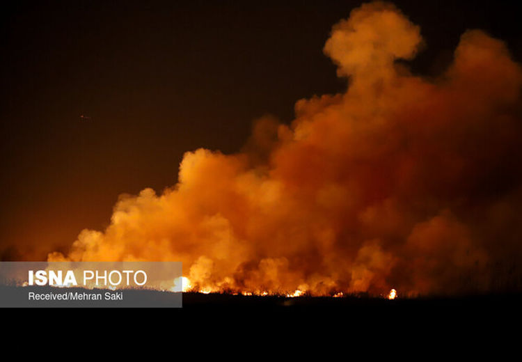 آتش نیروگاه شهید عباسپور خاموش شد