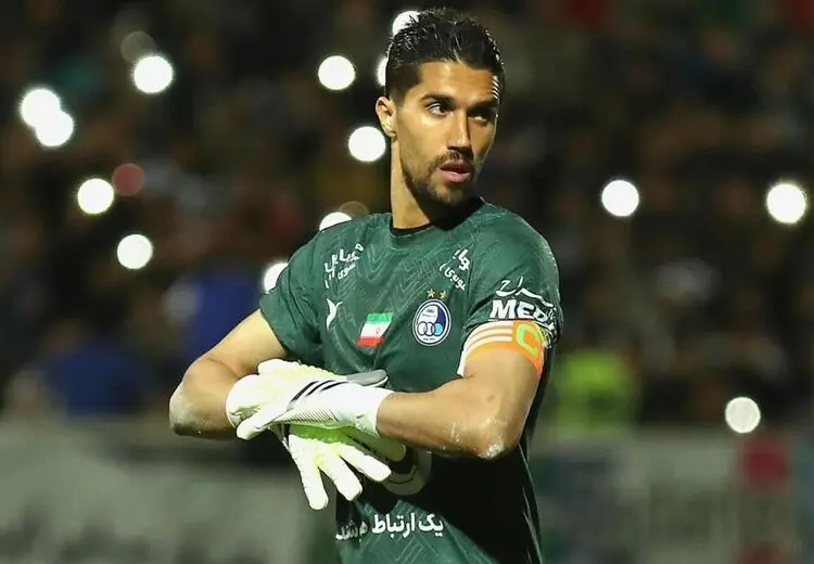 کاپیتان استقلال با هنرپیشه پرسپولیسی در هیات مجید بنی فاطمه