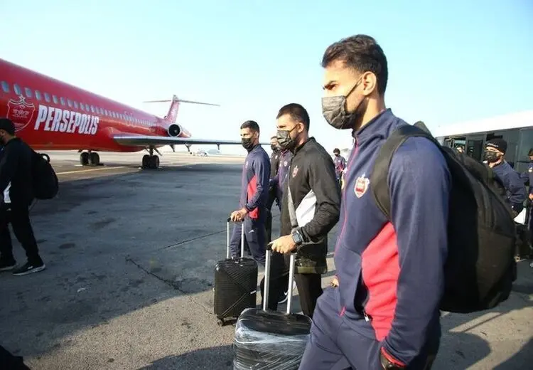 کاروان پرسپولیس وارد عربستان شد