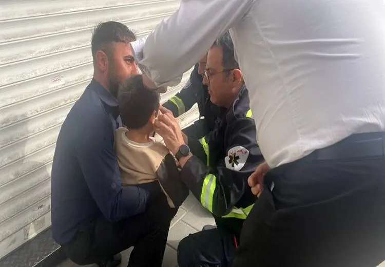 آسیب به ساختمان اورژانس تهران در حملات هوایی