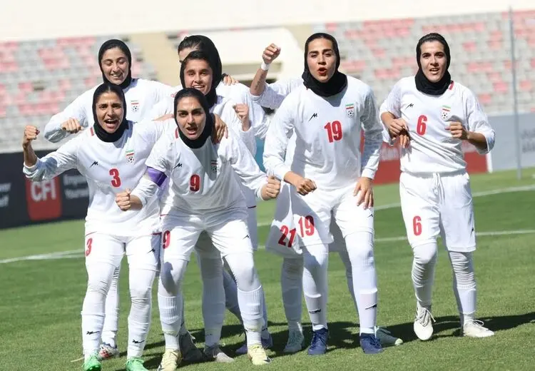 تقدیر مهدی تاج از تیم ملی زنان ایران !