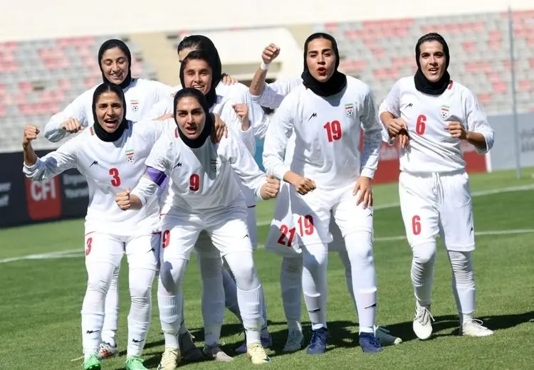 تقدیر مهدی تاج از تیم ملی زنان ایران !