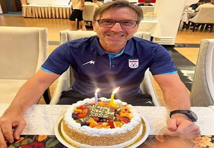 مربی تیم ملی در دبی سورپرایز شد + عکس 