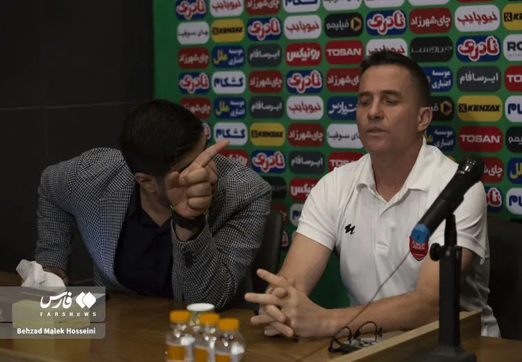 نشست خبری دربی ۱۰۶