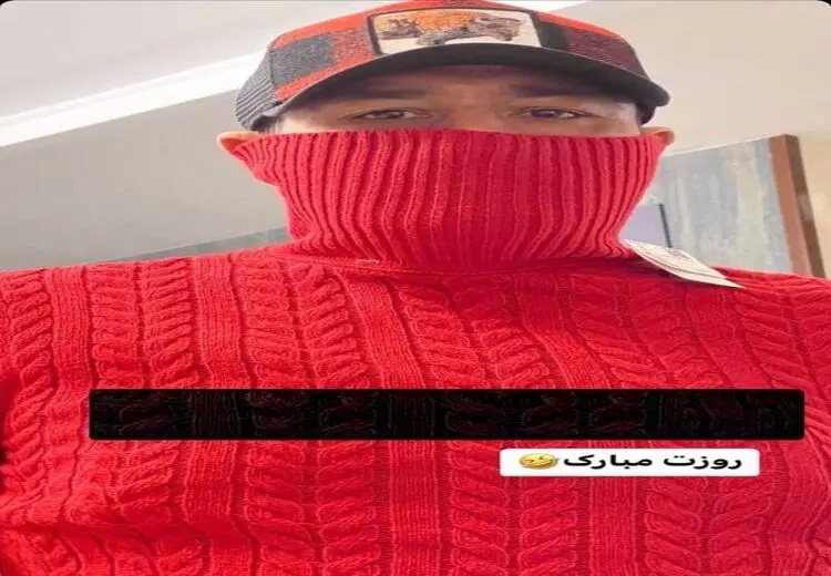 مهران غفوریان روز پدر چه کادویی گرفت؟/ عکس