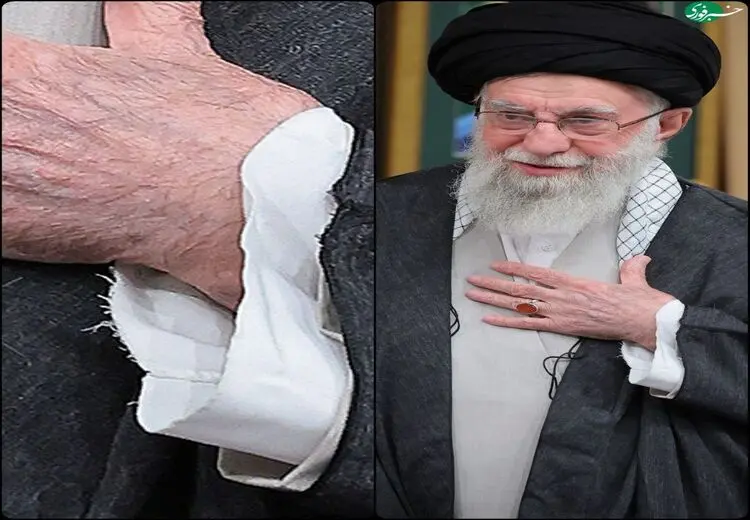 پیراهن رهبر انقلاب در دیدارش با دولت توجه‌برانگیز شد