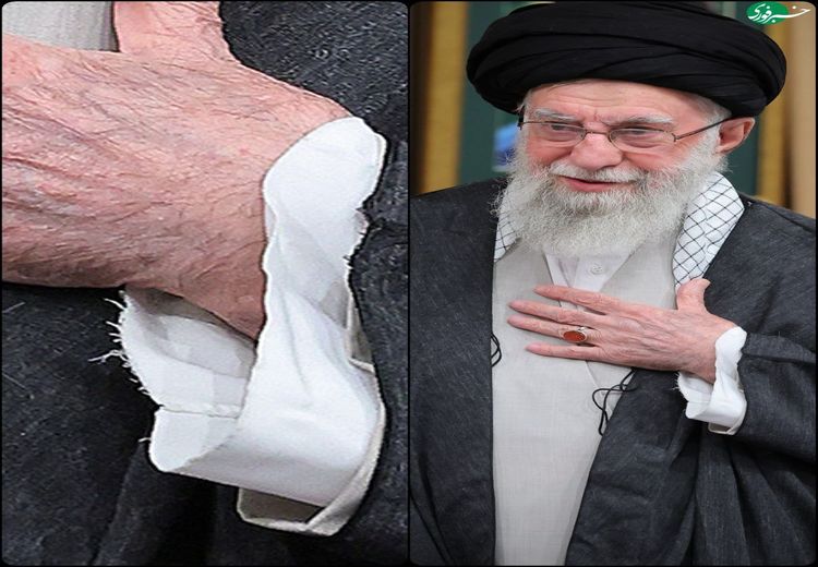 پیراهن رهبر انقلاب در دیدارش با دولت توجه‌برانگیز شد