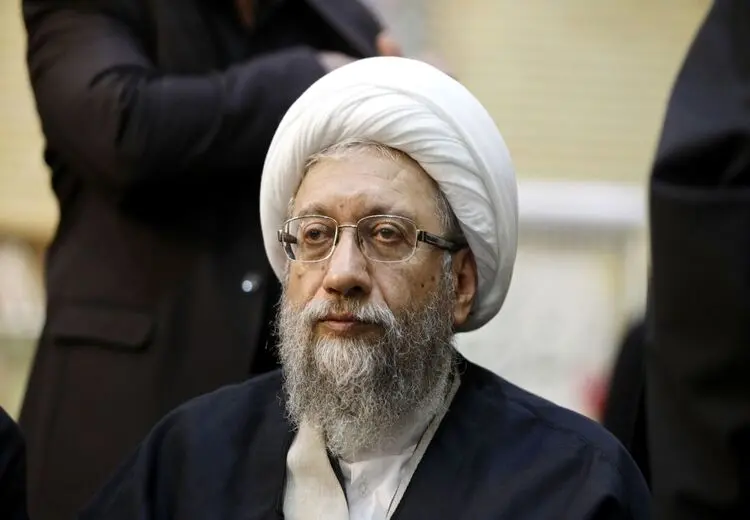 حضور آملی لاریجانی در خانه ابراهیم رییسی