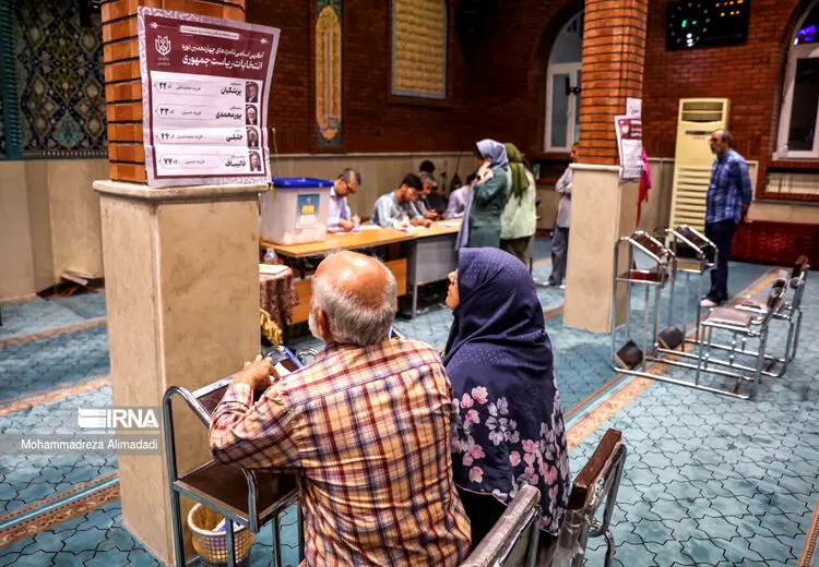 میزان مشارکت در استانها طبق آمار غیر رسمی