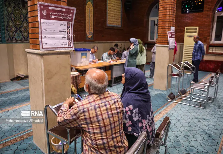 میزان مشارکت در استانها طبق آمار غیر رسمی