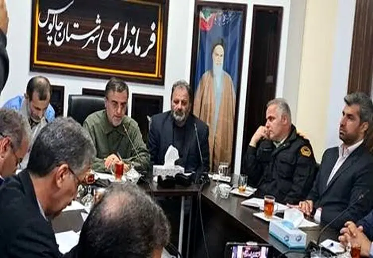 برآورد خسارت در سیل چالوس
