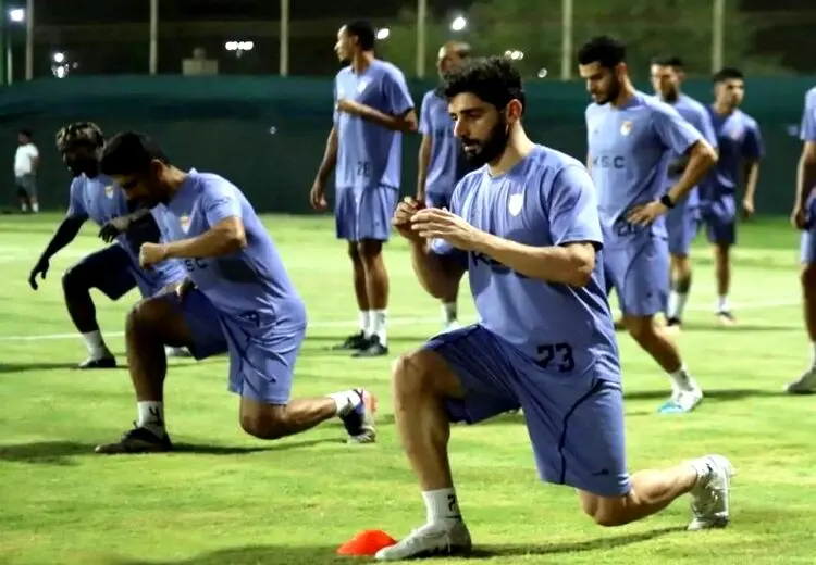 تمرین جدی فولاد ، خنده ممنوع!