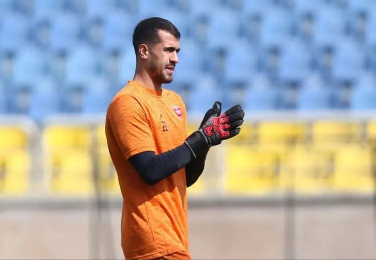 تشویق جانشین بیرانوند در رختکن پرسپولیس