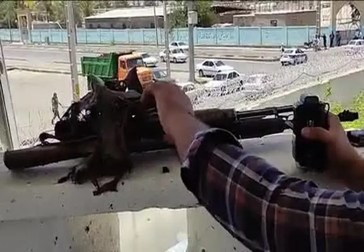 تصاویری از اجساد تروریستهای حمله کننده به کلانتری در زاهدان