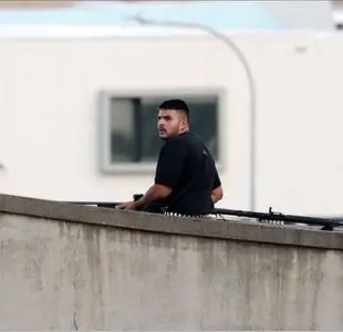 تصویر یکی از مهاجمان به مراسم یهودی‌ها در استرالیا