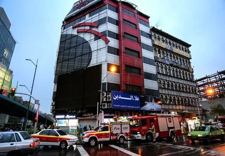هشدار شهرداری منطقه 11: تردد در پاساژ علاالدین خطرناک است