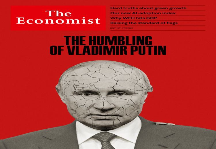 پیش بینی اکونومیست از سرنوشت پوتین: برای احیای اقتدارش دست به بی‌رحمانه‌ترین سرکوب میزند