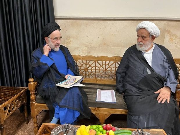 پاسخ انصاریان به توهین‌ها پس از دیدار با سید محمد خاتمی