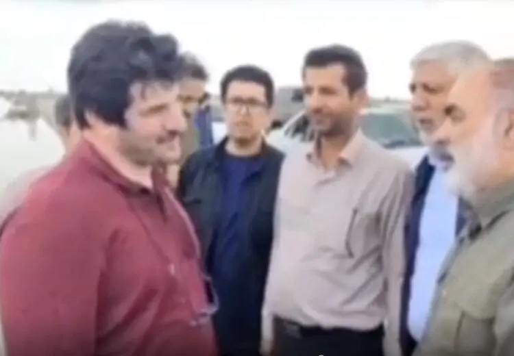 حضور رسول خادم در مناطق سیل‌زده سیستان و بلوچستان و خداقوت‌گویی استاندار