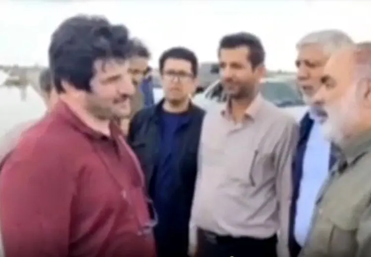 حضور رسول خادم در مناطق سیل‌زده سیستان و بلوچستان و خداقوت‌گویی استاندار