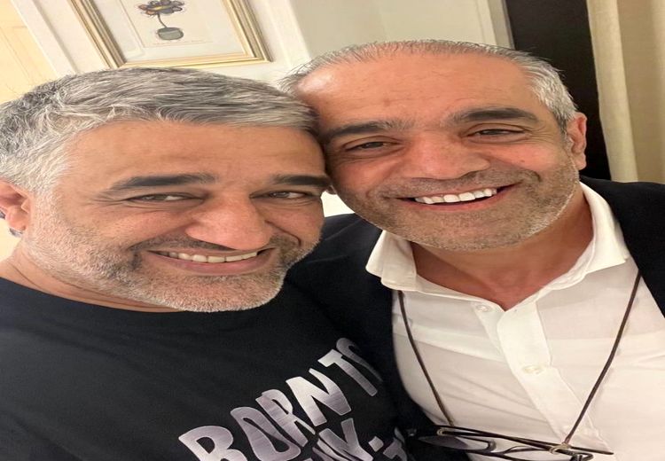سلفی جنجالی پژمان جمشیدی با یک پرسپولیسی بعد از آزادی