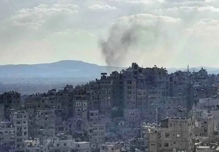  وقوع چند انفجار پیاپی در شهر دمشق