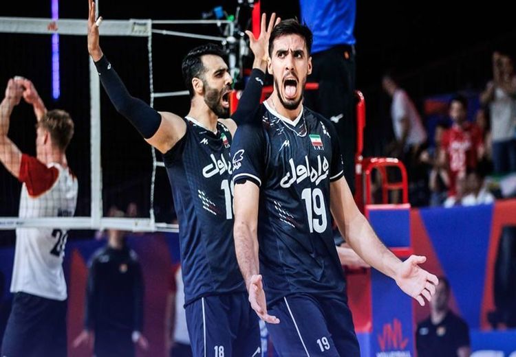 جایگاه ایران در لیگ ملت های والیبال 