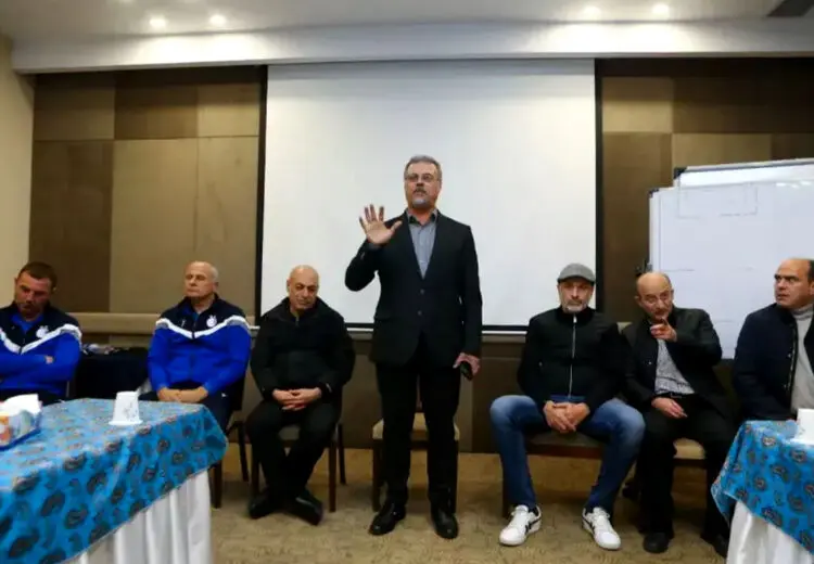 معارفه میودراگ بوژوویچ در اردو آبی‌ها