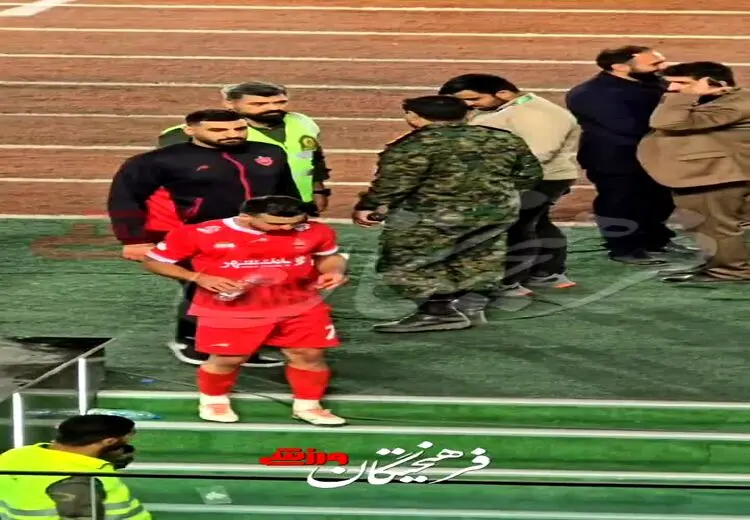 رفتار زشت سروش رفیعی مقابل هواداران پرسپولیس