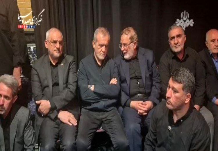 پزشکیان در مراسم بزرگداشت شهید باقری