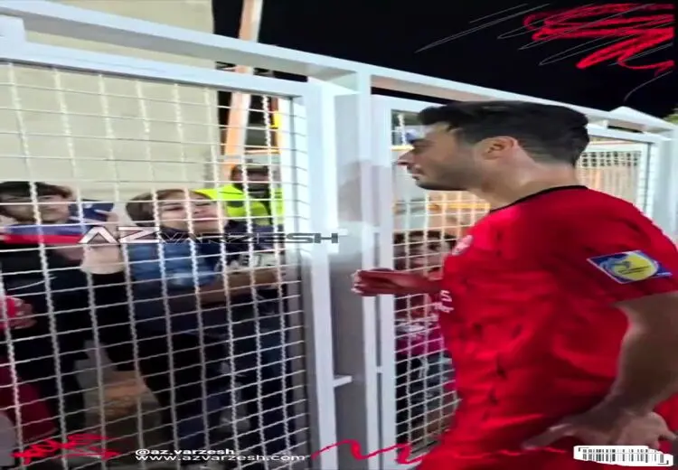 دل یک دختر تراکتوی با این حرکت شجاع شاد شد!