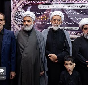 چه کسانی به مراسم ختم برادر طائب رفتند؟