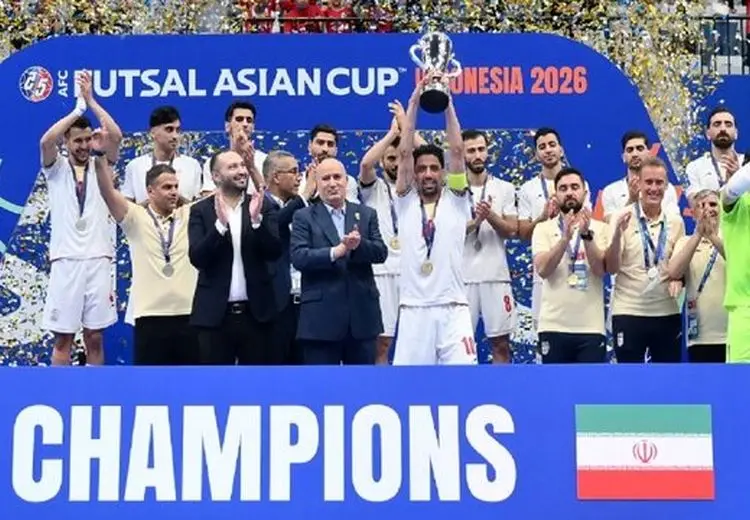 تبریک وزیر امور خارجه به‌مناسبت قهرمانی تیم فوتسال ایران