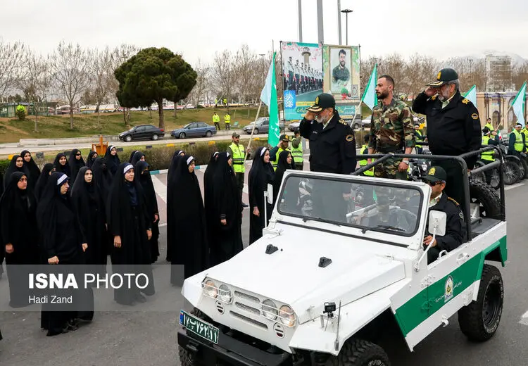 زنان پلیس در رزمایش نوروزی