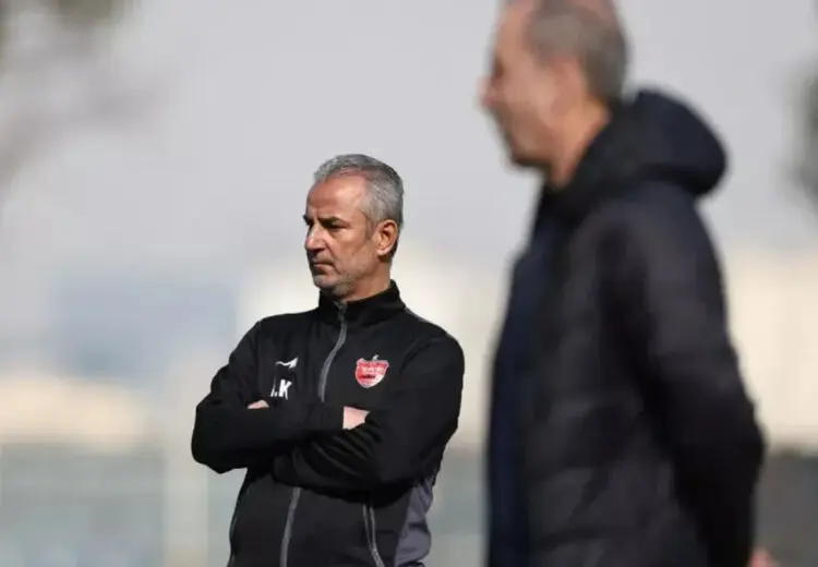 مهمانان ویژه تمرین پرسپولیس 