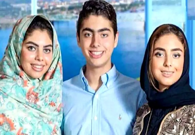 عکسی از نوه‌های فردین