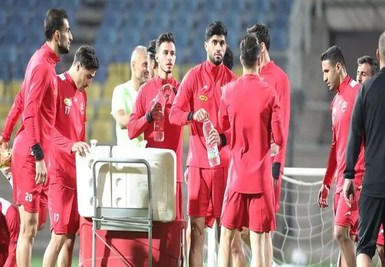 اعتصاب بازیکنان پرسپولیس شکست
