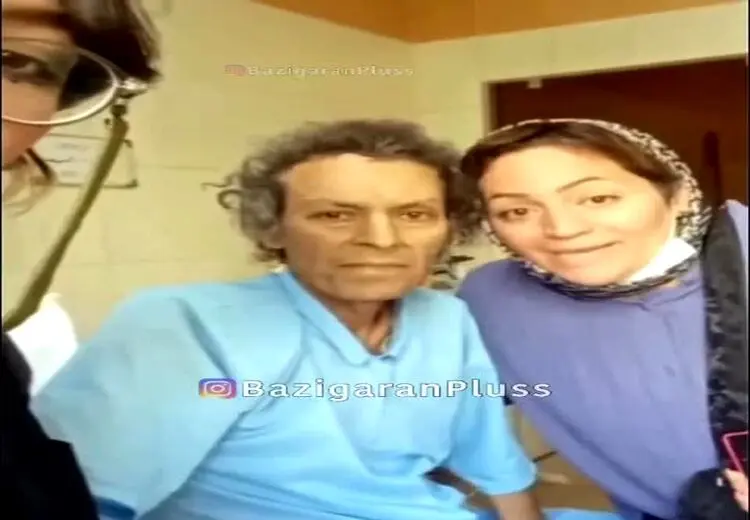 بازیگر کمدی از بیمارستان مرخص شد/ فیلم 