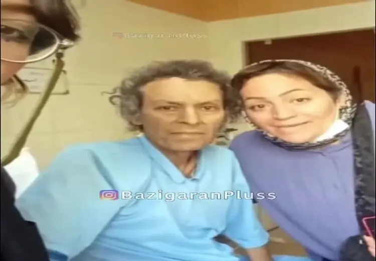 بازیگر کمدی از بیمارستان مرخص شد/ فیلم 