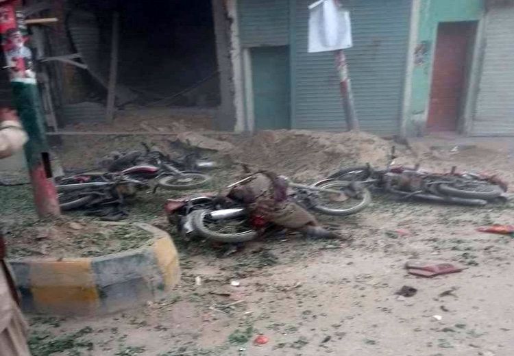 انفجار در بلوچستان پاکستان + عکس