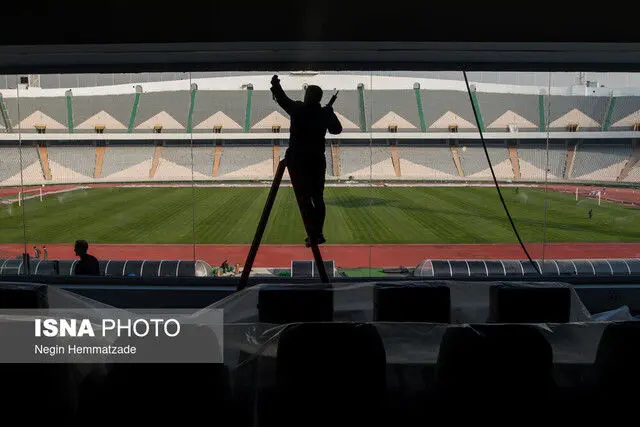 «نیوکمپ» با خاک یکسان و ساخته شد/ «آزادی» همچنان در دست تعمیر!