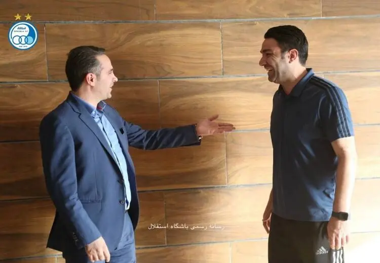 نکونام پس از چند روز از ته دل خندید!/ عکس
