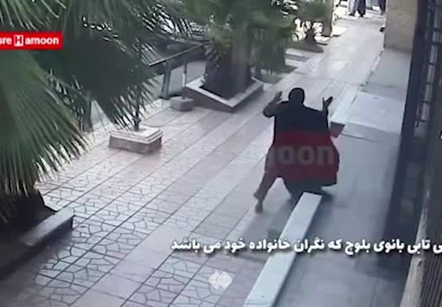 تصاویری از لحظه حمله تروریست‌ها به دادگستری زاهدان