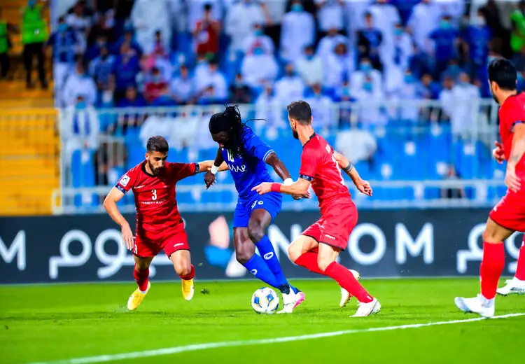 کری‌خوانی الهلال برای پرسپولیس + عکس